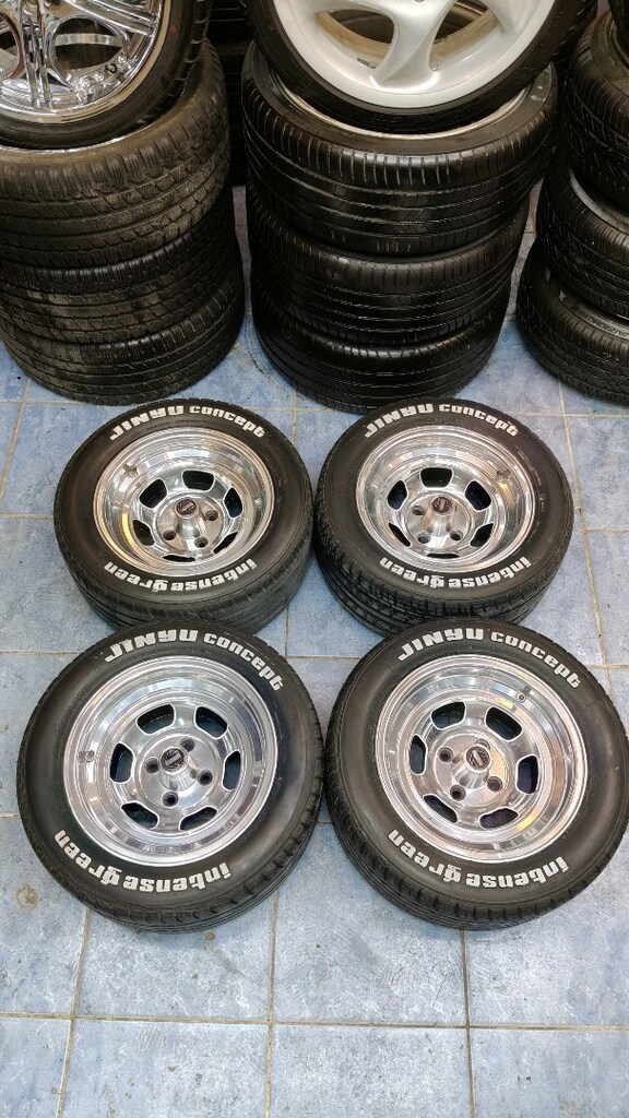 orjinal Arap momo jant lastik 215/50/13 jinyu lastik 13 inç 4*100 - 3
