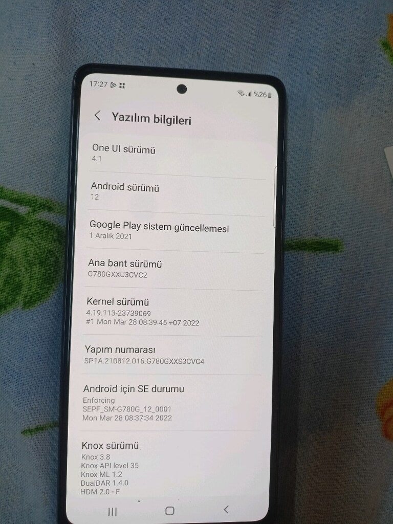 samsung galaxy s20fe 128&6 sorunsuz temizdir parmak izi okumuyor - 6