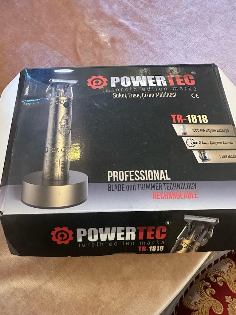pawertec traş makinası - 2