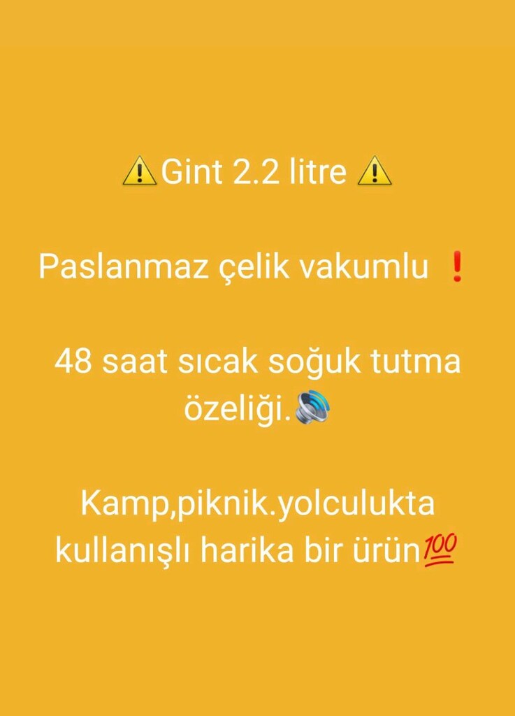 48 saat sıcak soğuk tutar paslanmaz çelik termos - 3