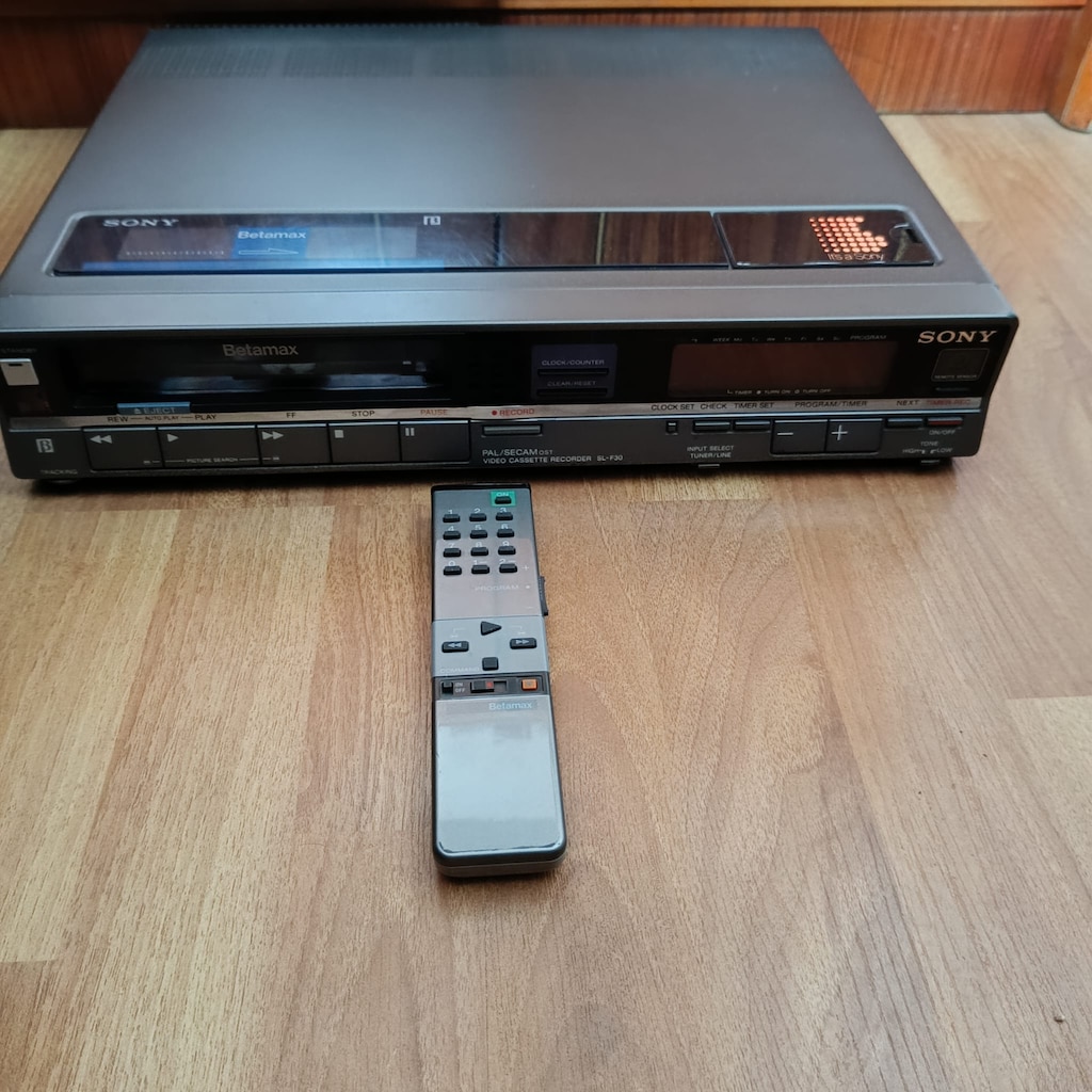 SONY SL-F30PL Slim Betamax.Kumandası Mevcut.ÜCRETSİZ KARGO.Dikimevi - 13
