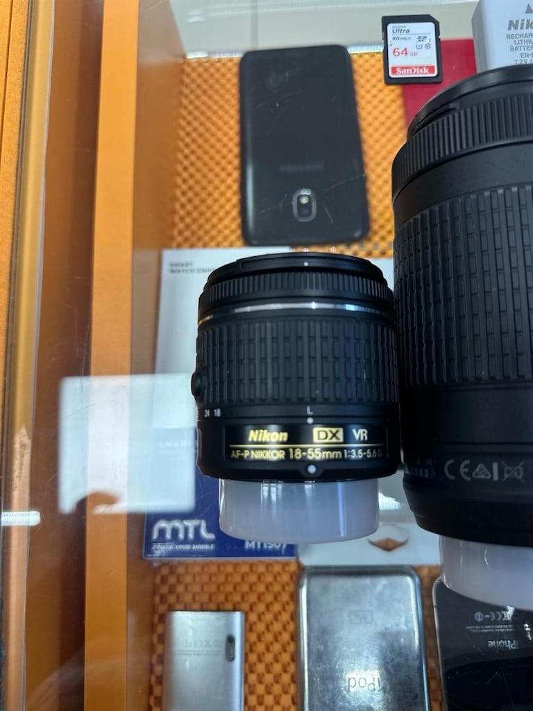NİKON D3500 18-55mm +70-300 mm lens 64 gb hafıza kartı ve çanta - 8