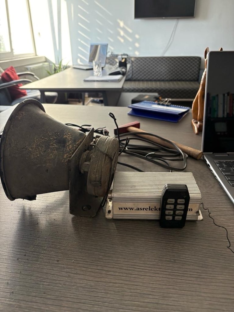 Çakar siren tepe lambası ihtiyaç fazlası orj sesler asr cihazı - 7