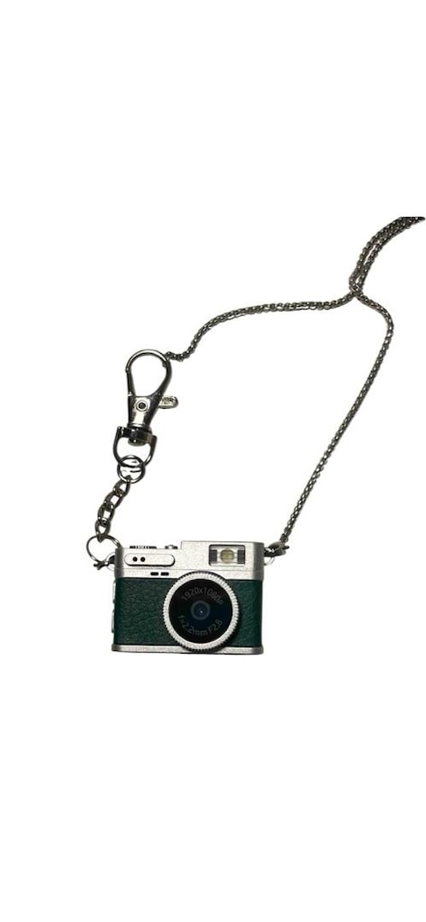 Mini Fotoğraf Makinesi Anahtarlık Kamera Hafıza Kartlı Sıfır