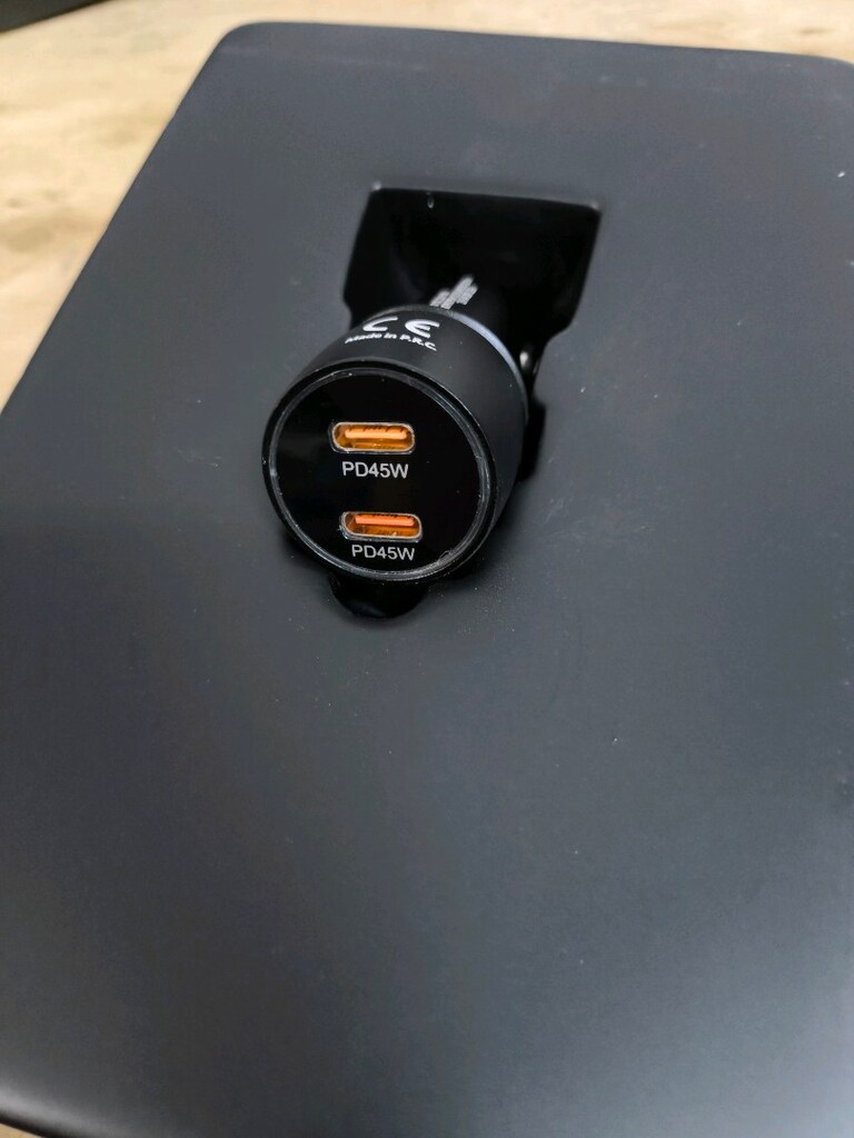 hızlı araç şarj cihazı 2x45w - 5