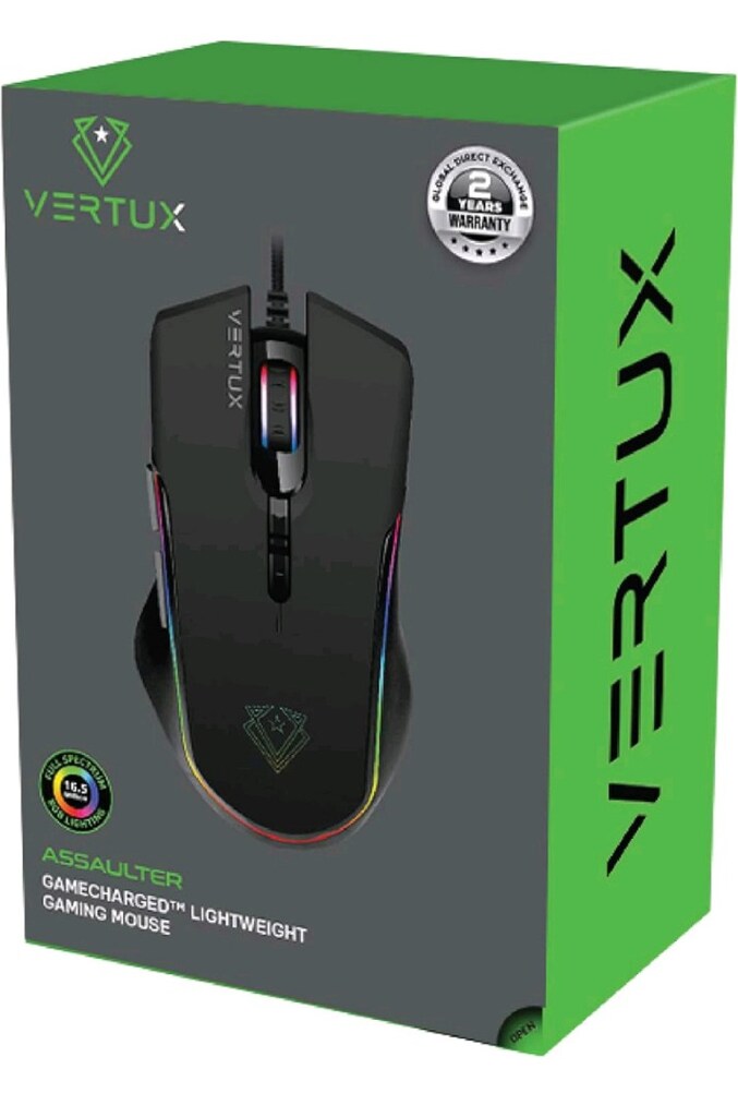 Vertux Oyuncu Mouse GameCharged - 7
