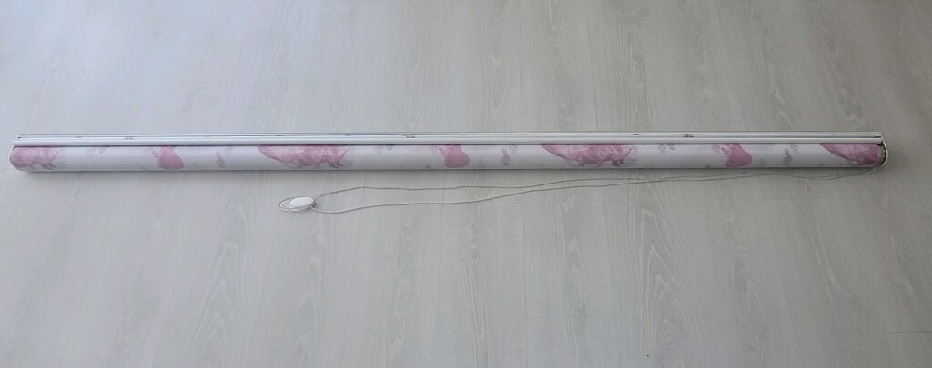 En 215cm - Boy 205cm Prenses desenli Kız çocuk odası zebra perde - 4