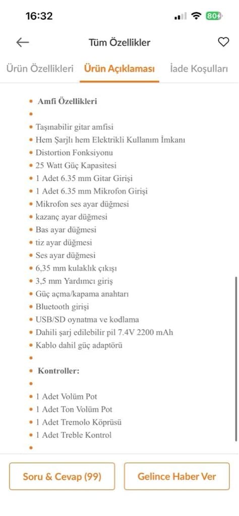 Sıfır Elektro Gitar - 8