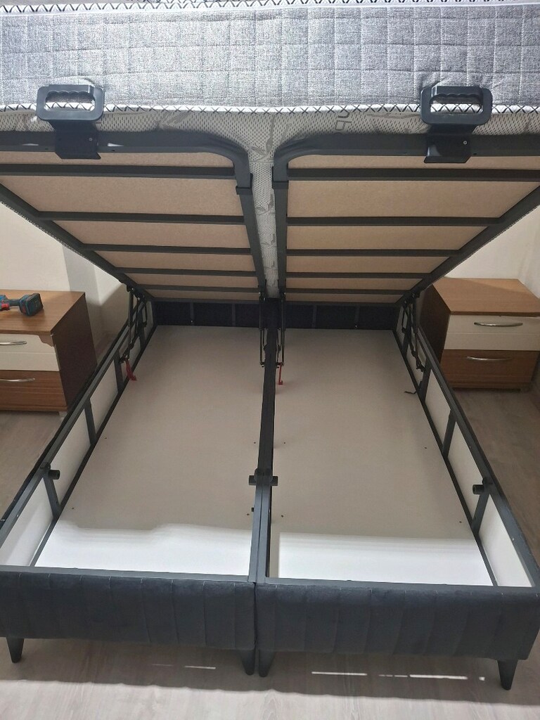 baza başlık yatak sıfır ürün 150×200 çift kişilik lüx takım - 2