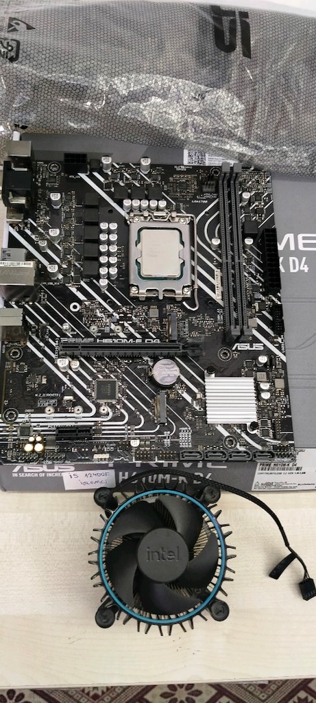 H610+12400F+iNTEL AYARLI FAN 3 lü set - 8