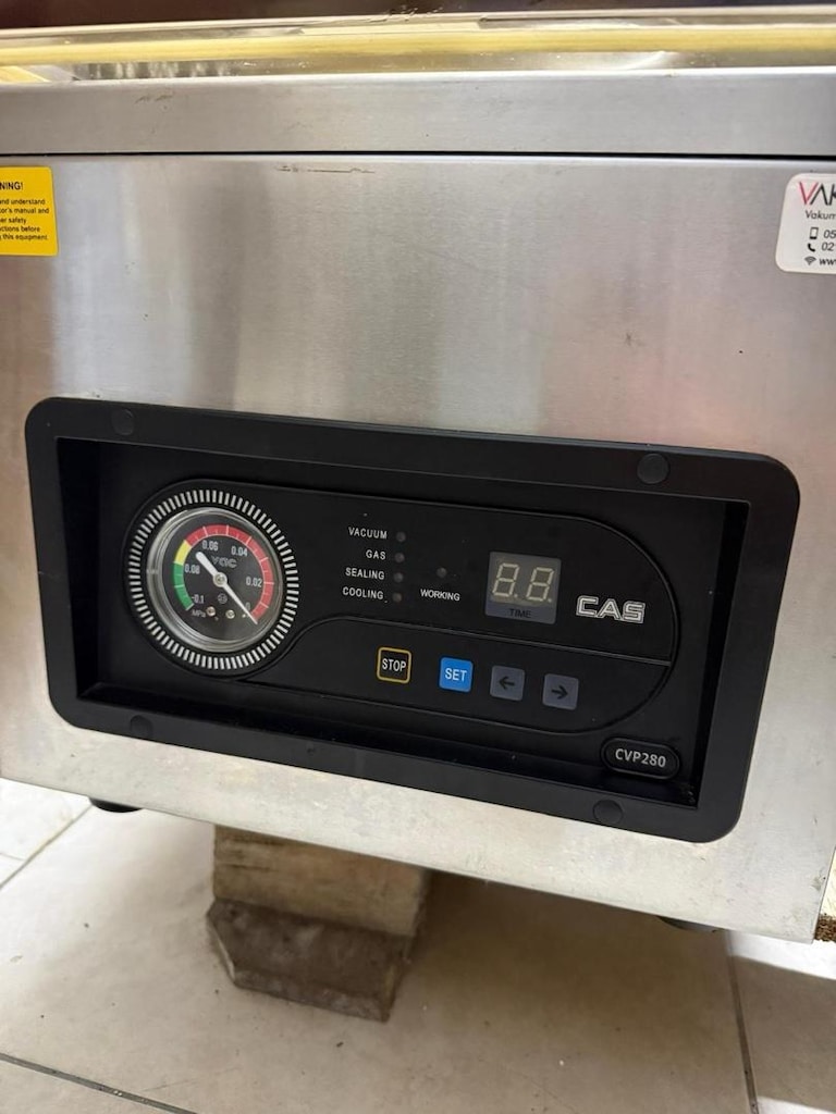 CAS CVP280 Profesyonel Vakum Paketleme Makinesi Temiz Sorunsuz - 3