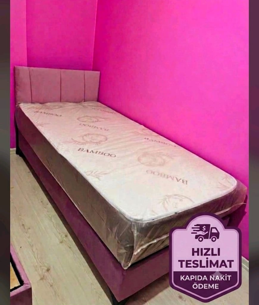 SIFIR SET UYGUN FİYAT 90/190 TEK KİŞİLİK YATAK BAZA BAŞLIK - 11