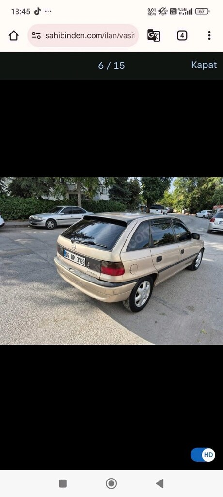 98 opel 1.6 227 bın de gls tam otomotık lpg - 4