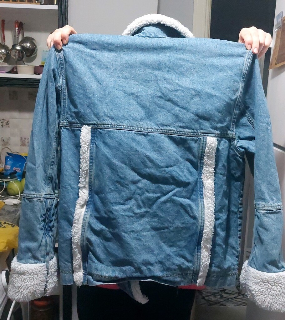 L beden taşlama kot ceket - 3