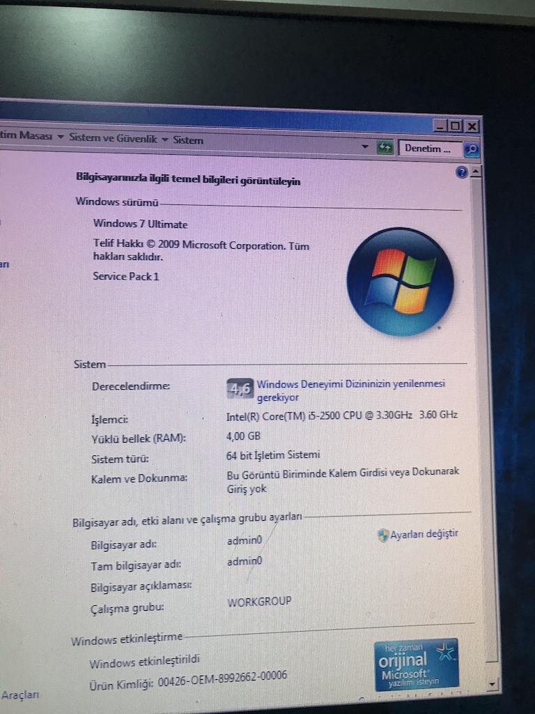 i5 2.nesil bilgisayar kasası hatasız sorunsuz temiz iş ofis knight mt2 - 6