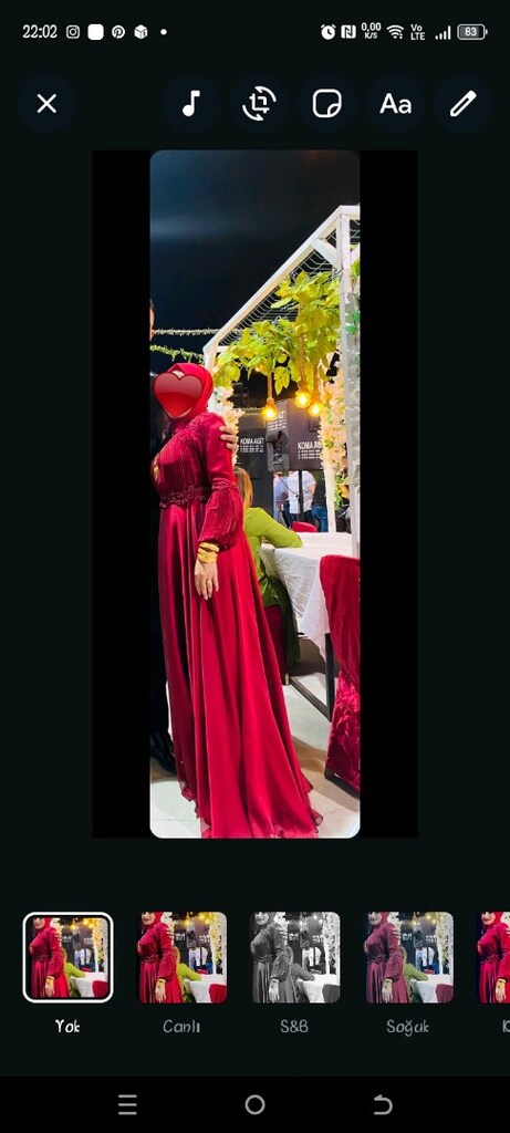 kırmızı abiye - 2