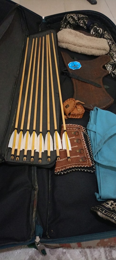 50 Lb Kırım Tatar Yayı ve Okçuluk seti Herşey Dahil. Detaylar açıklama - 7