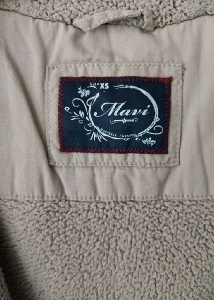 Mavi jeans bayan (akrilik astar) kaban mont - 6