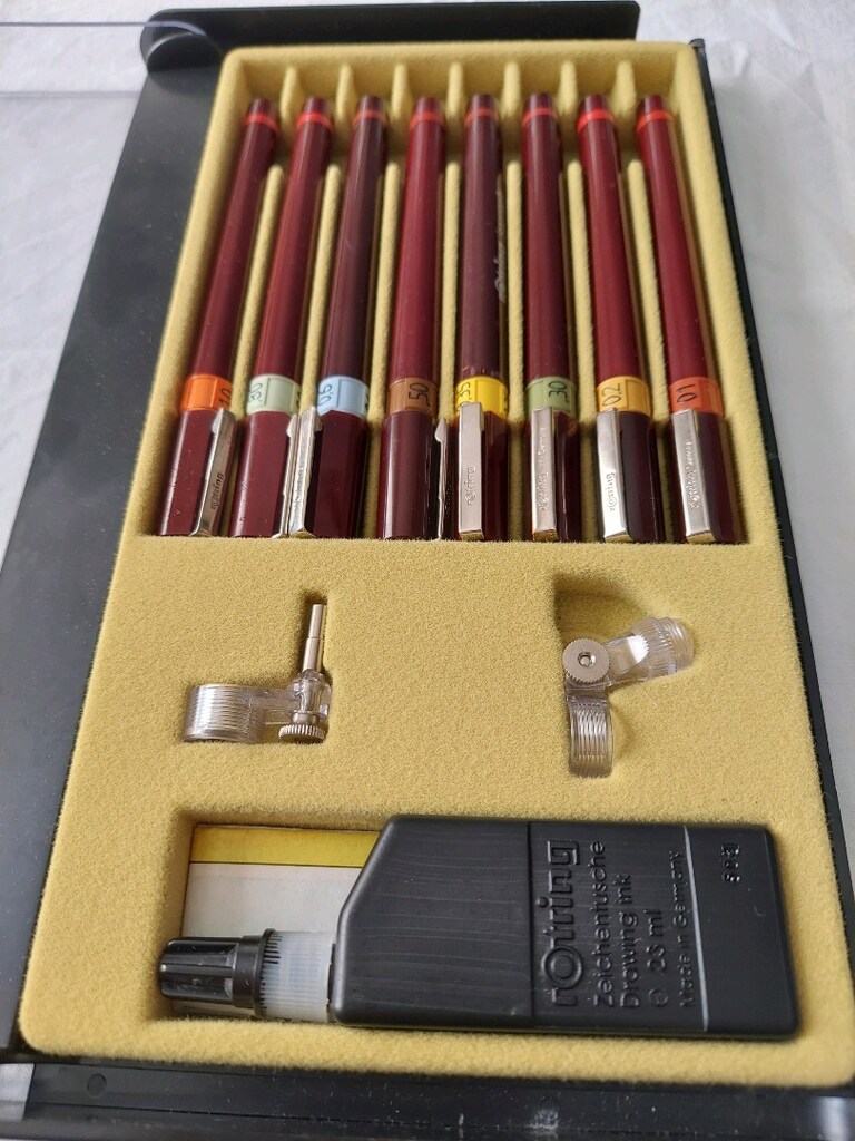Rotring Rapido çizim kalemleri - 5