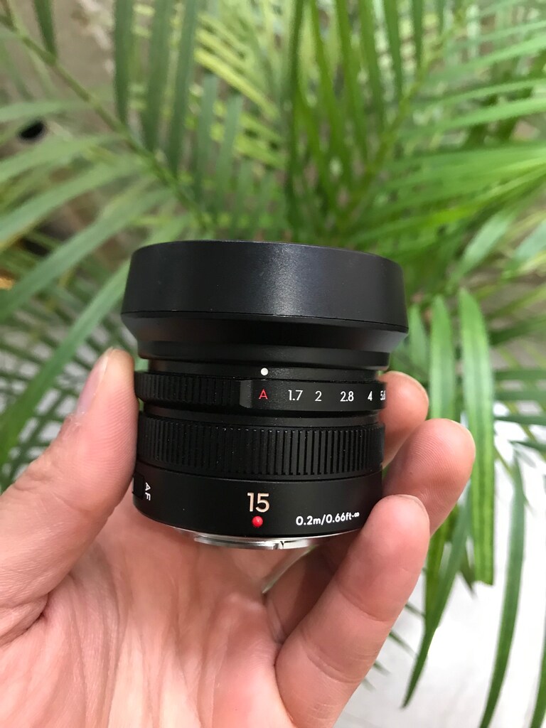 Dji - Panasonic - Leica 15mm f/1.7 Lens - SIFIR AYARINDA