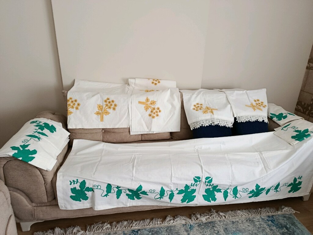 pike süslemde kullanılır yeni karyola etekler sandık eski aplika işi - 5
