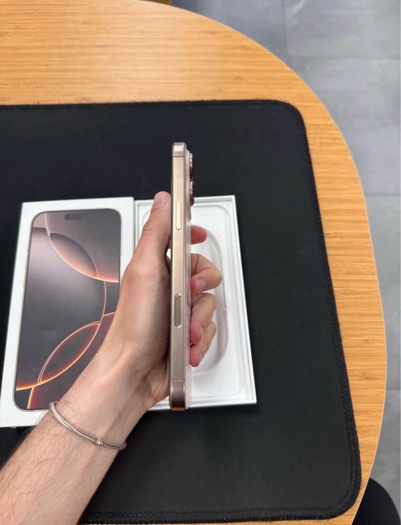 İphone 16 Pro Max 256 Gb Çöl Titanium Temiz - 3