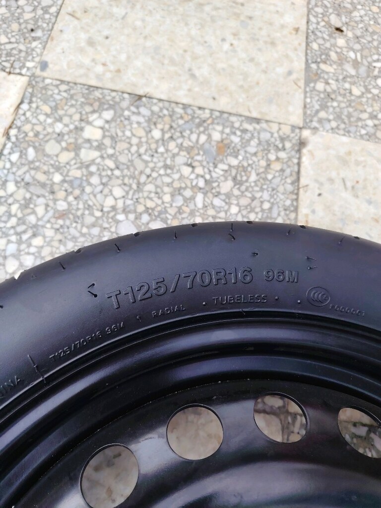 Sıfır orjinal 5X108 16 inç yeni tarihli lastik 125 70 16 Ford —Volvo - 10