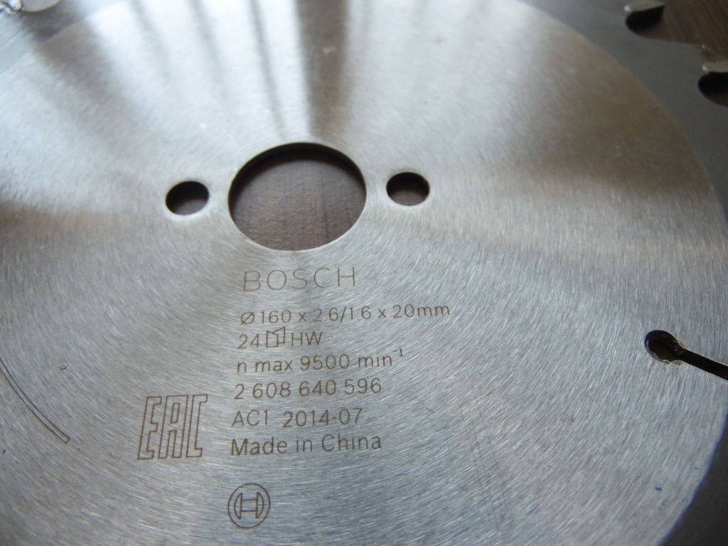 Bosch Optiline Ahşap Daire Testere Bıçağı - 160x20 mm (24 Diş) - 4