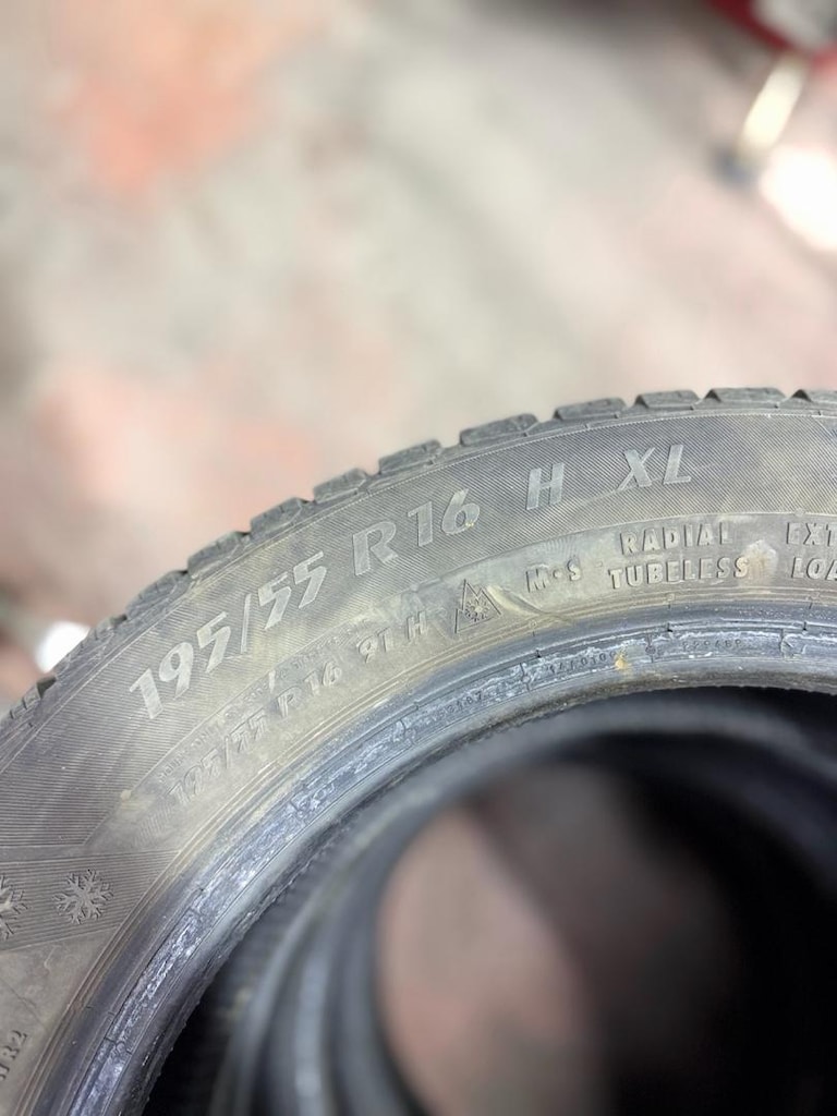 195 55 16 kışlık lastik takım - 6