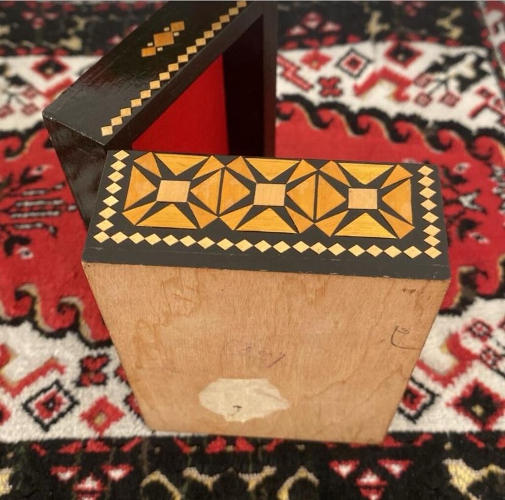 Kakma Ceviz Takı Kutusu - 7