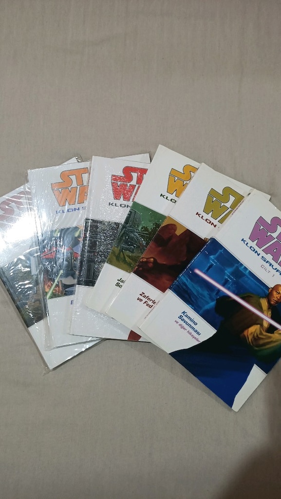 Star Wars Klon Savaşları Çizgi Roman Seti 6 Kitap - 2