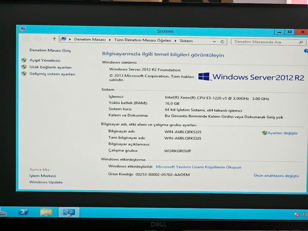 Dell T130 Server 2012 | E3-1220 v5 16GB ECC 240GB SSD 1TB HDD - 3