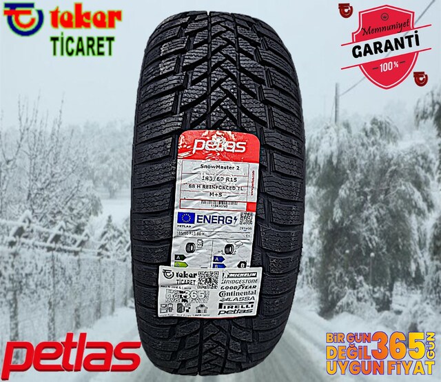 185 60 15 PETLAS SNOWMASTER2#kış & kar lastiği# Teker Ticaret 2026
