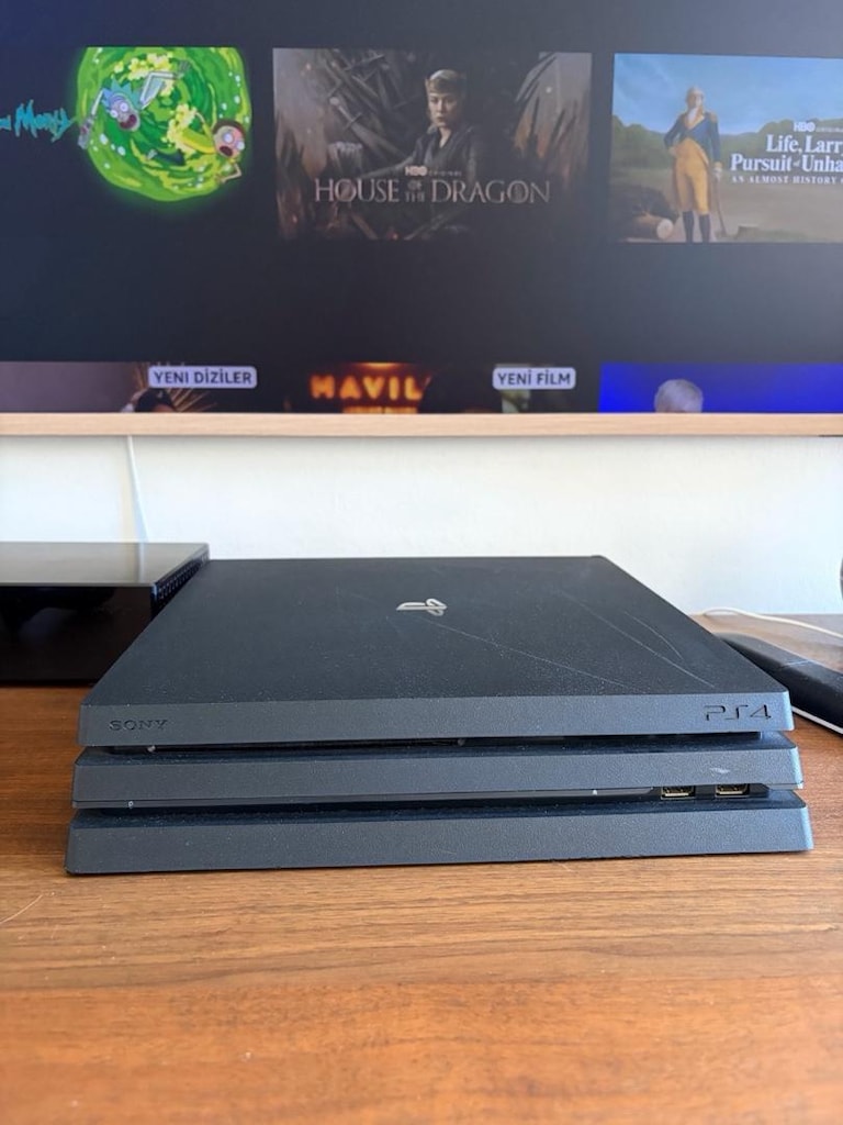 PS4 pro 2 orjinal kollu - 3
