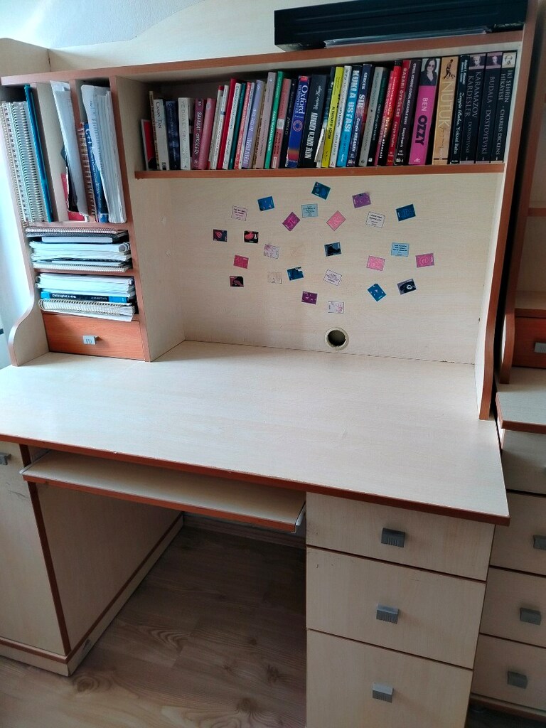 çalışma masası hemde kitaplık - 2