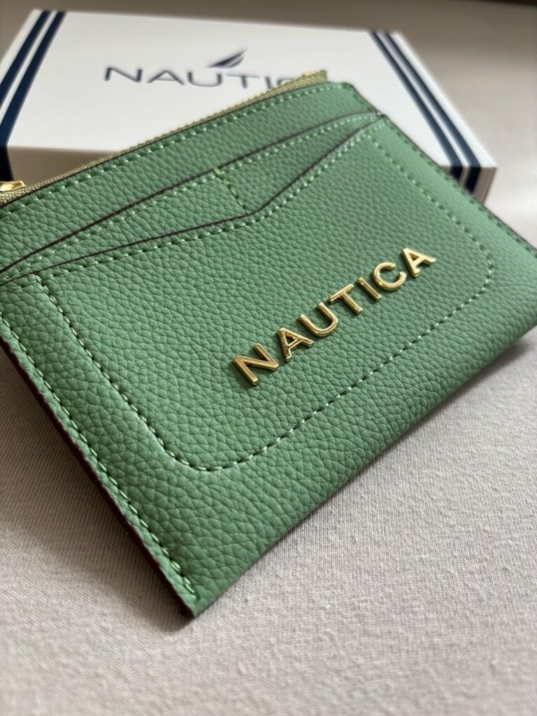 ORİJİNAL NAUTİCA CÜZDAN KADIN YEŞİL RENK SIFIR KUTUSUNDA - 2