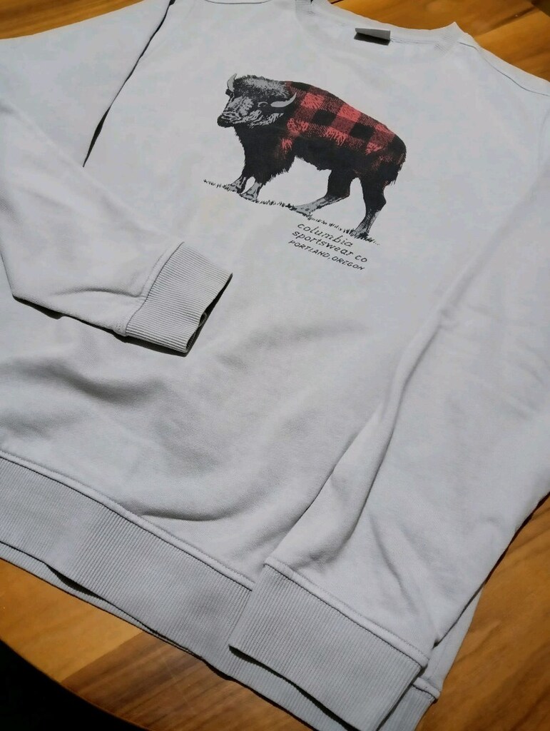 orjinal Columbia gri erkek sweatshirt - 2