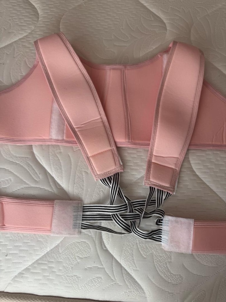 Pembe Postür Düzeltici Korse - 4