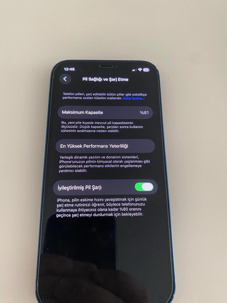 İphone 12 tertemiz değişensiz - 9