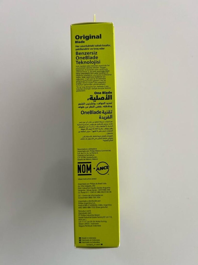 sıfır kapalı kutu oneblade traş makinası - 5