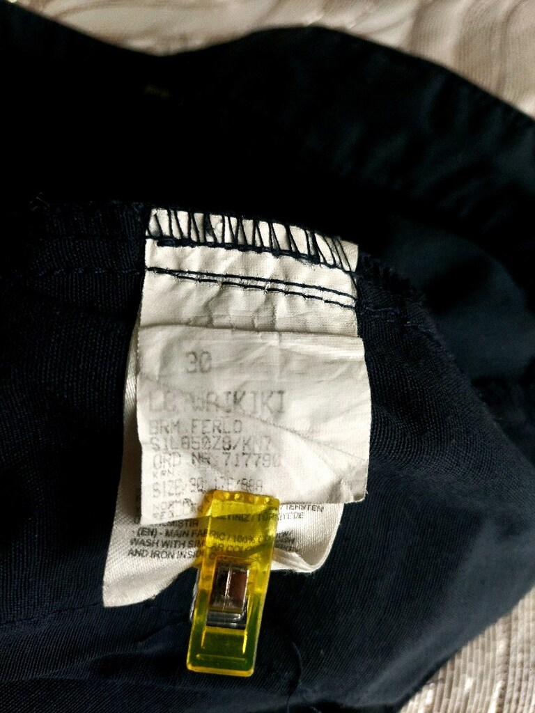 LCW erkek kargo cepli lacivert kapri - 9