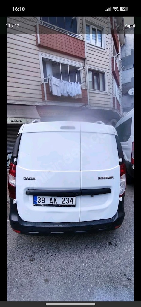 sahibinden satılık 2021 Dacia dokker - 3