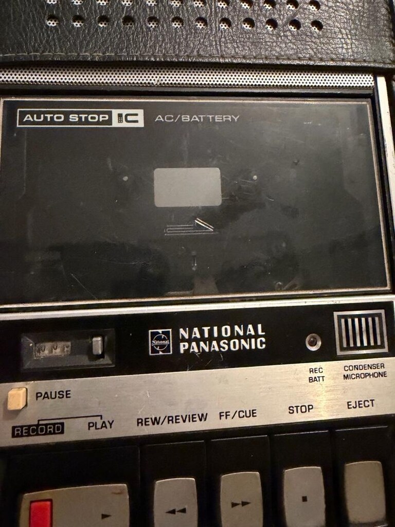 Eski Nostaljik Panasonic kaset çalar SON FİYAT - 6