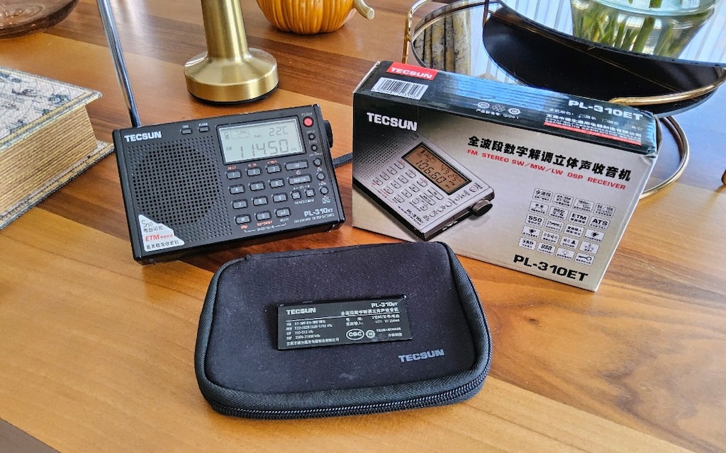 Temiz / Az Kullanılmış Tecsun PL-310et DSP Dünya Radyosu (SW/MW/ - 8