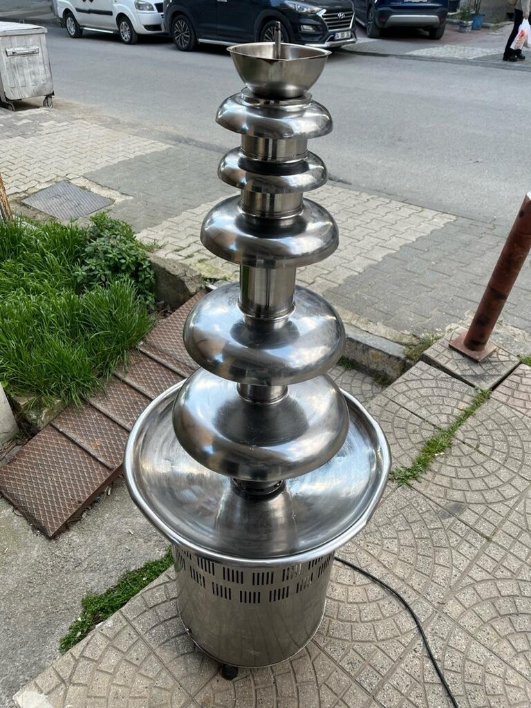5 KATLI ÇİKOLATA ŞELALESİ 105 CM BÜYÜK MODEL - 5