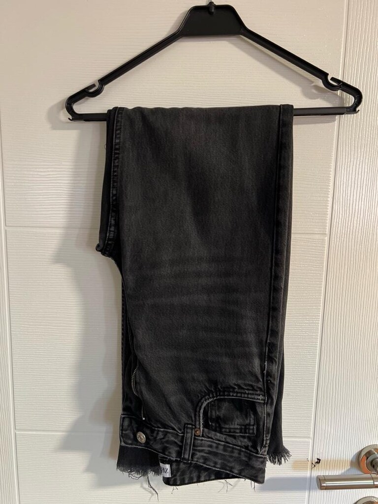 Zara trf high waist wide leg jeans - 6
