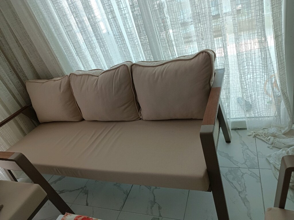 balkon bahçe için KANEPE.üç kişilik.yeni alındı sıfır sayılır. - 2