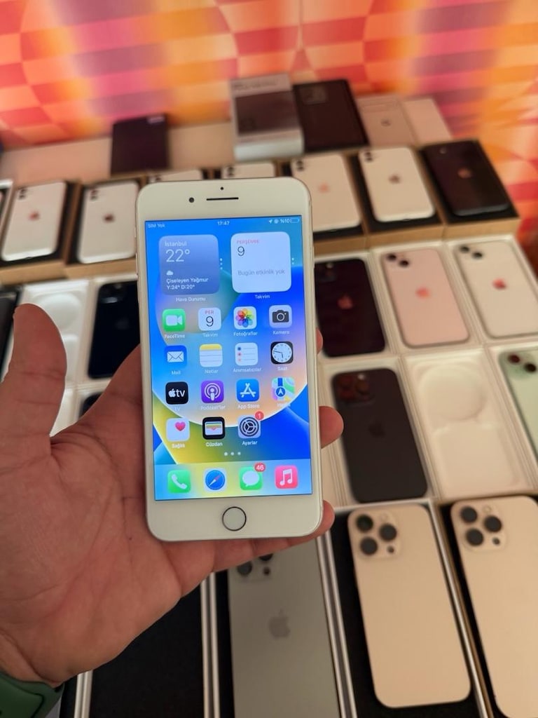 IPHONE 8PLUS 128GB SİLVER YURTİÇİ - 3