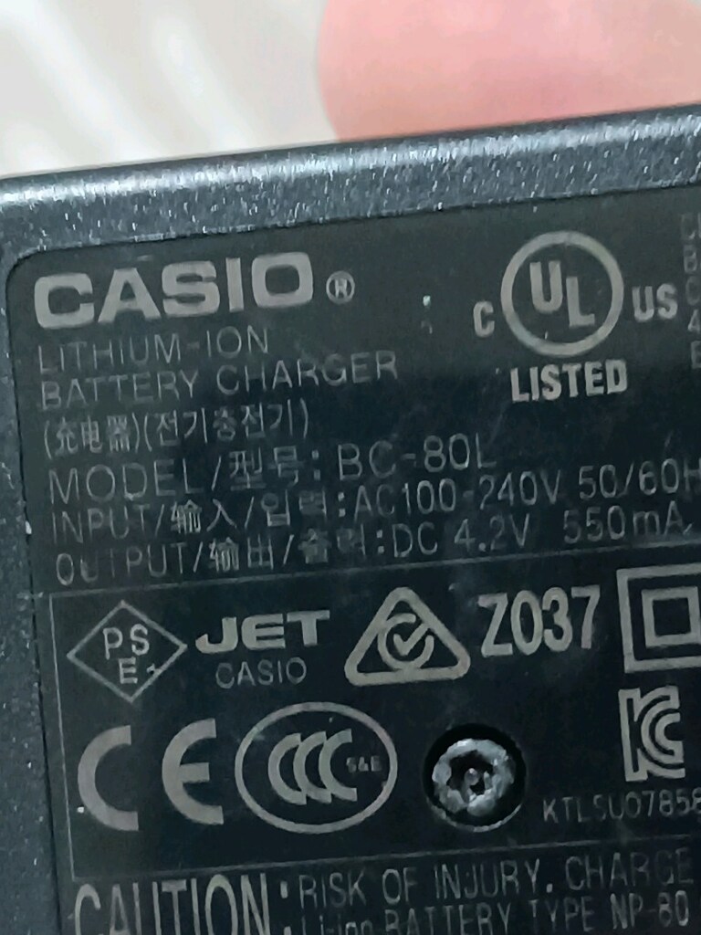 BC-60L Casio Şarj Cihazı - 3