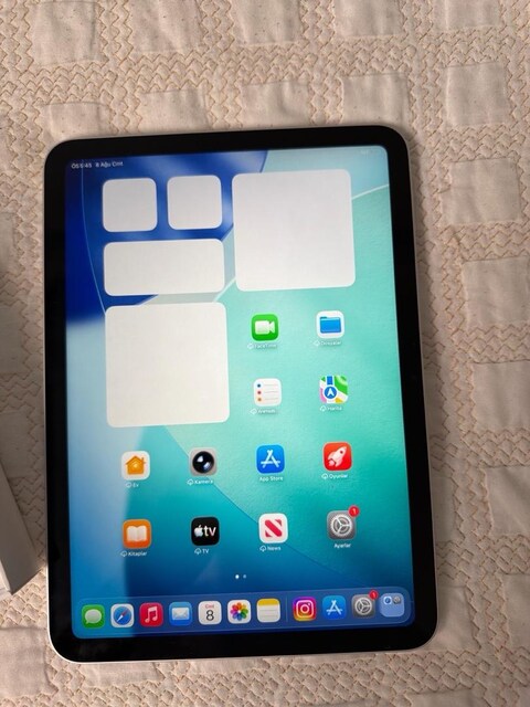 iPad a16 128gb faturalı garantili
